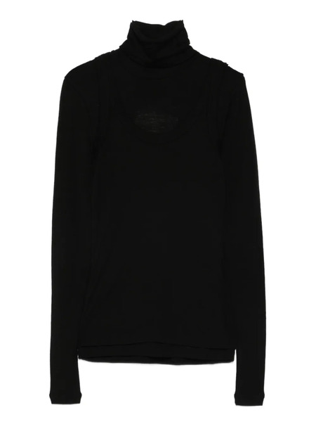  Róhe Roll-neck Sweater - Black 