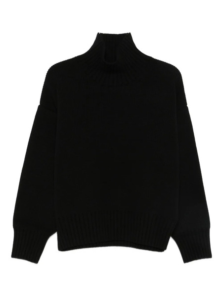  Róhe Roll-neck Sweater - Black 