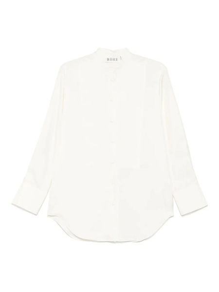  Róhe Silk Shirt - Neutrals 