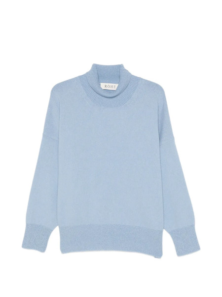  Róhe Turtleneck Sweater - Blue 