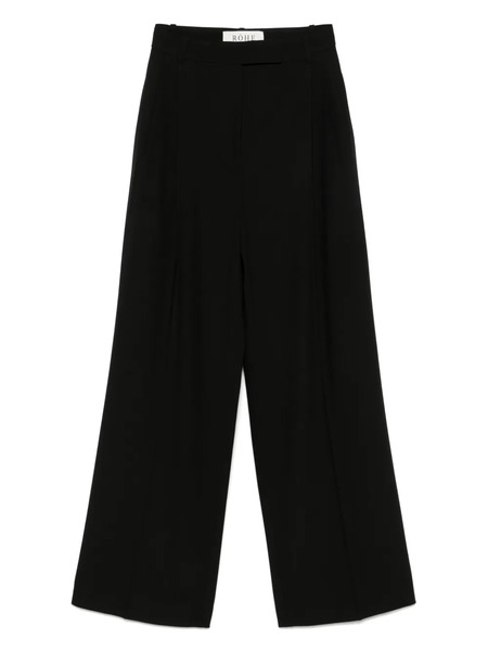  Róhe Wool Trousers - Black 