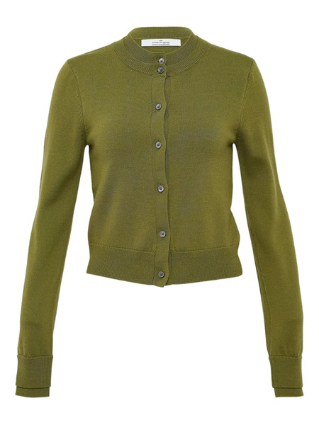  Rokh Layered-design Cardigan - Green 