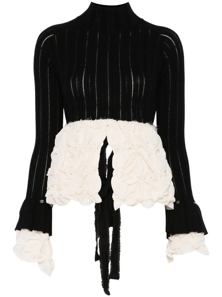  Rokh Open-back Top - Black 