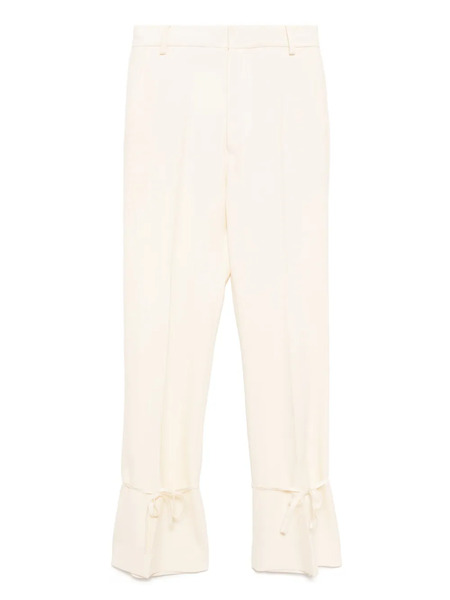  Rokh Slim Flared Trousers - Neutrals 