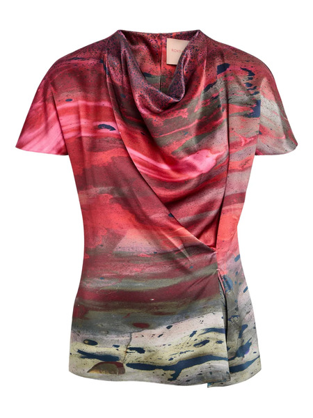  Roksanda Zua Draped Top - Red 