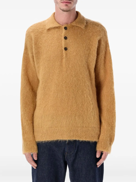  Rold Skov Button Polo Shirt - Yellow 