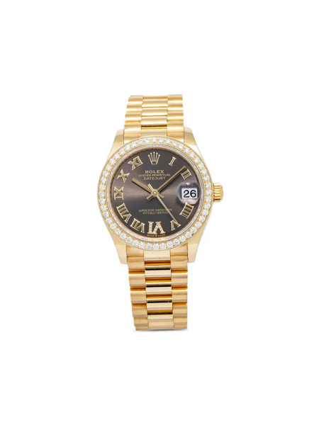  Rolex Datejust 31mm Watch - Gold 