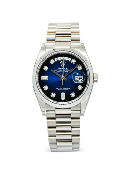  Rolex Diamond Blue 36mm Watch 