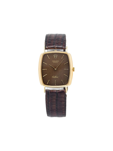  Rolex Pre-owned Cellini 30mm - Brown 