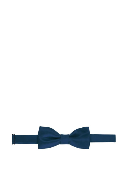  Romano Kids Satin Bow Tie - Blue 
