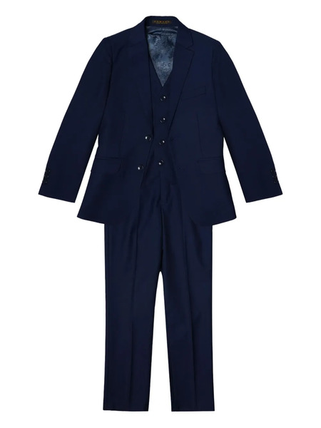  Romano Kids Tailored Two-piece Suit - Blue 