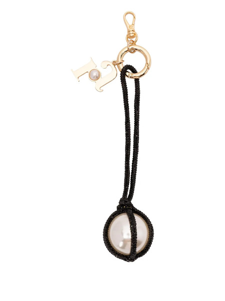  Rosantica Peral-embellished Keyring - Gold 