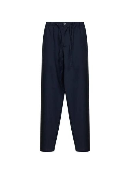  Rose Burrito Drawstring Trousers - Blue 