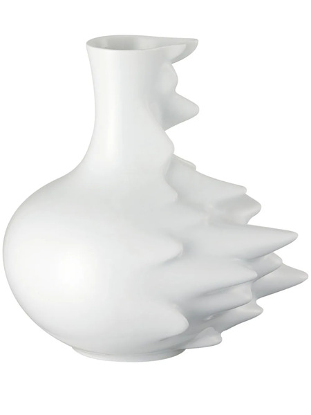  Rosenthal Fast Weiss Porcelain Vase (21,4cm) - White 