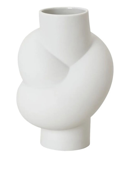  Rosenthal Node Knotted Vase (18cm) - White 