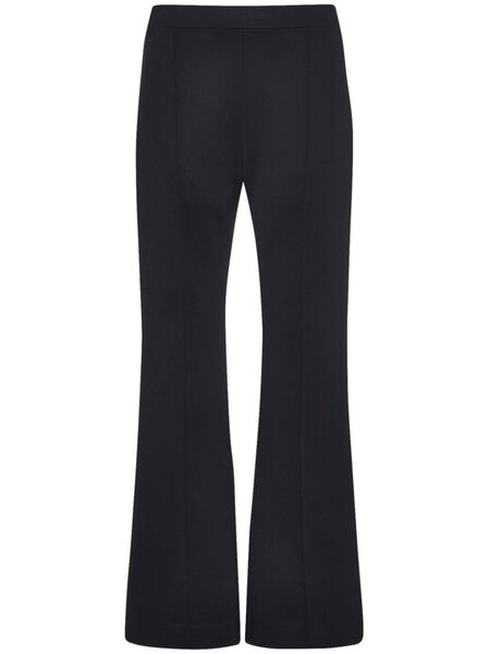  Rosetta Getty Cropped Flared Trousers - Black 