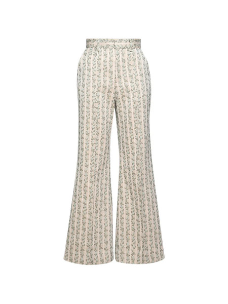  Rosie Assoulin Floral-pattern Trousers - Neutrals 