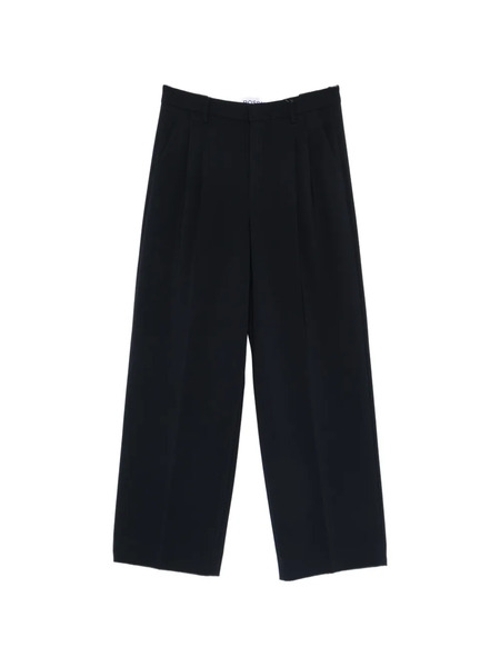  Rossi Noa Pleated-front Trousers - Black 