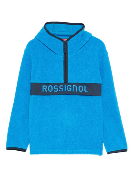  Rossignol Kids Half-zip Hooded Fleece - Blue 