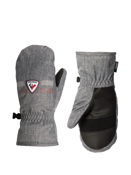  Rossignol Kids Jr Roc Panelled Mittens - Grey 
