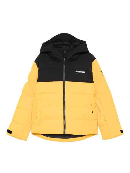  Rossignol Kids Quilted Hooded Jacket - Black 