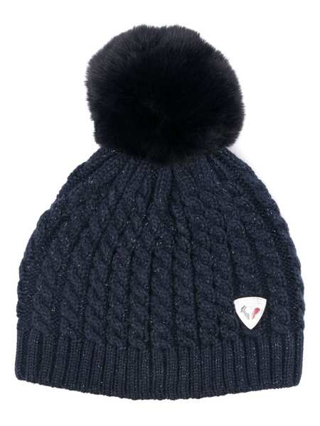  Rossignol Kitsi Cable-knit Beanie - Blue 