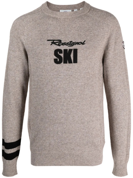  Rossignol Signature Logo-embroidered Sweater - Neutrals 