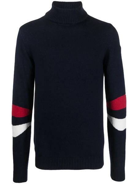  Rossignol Signature Roll-neck Sweater - Blue 