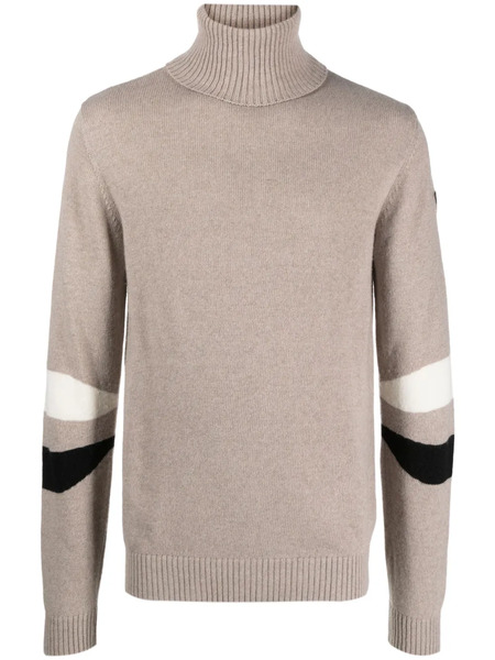 Rossignol Signature Roll-neck Sweater - Neutrals 