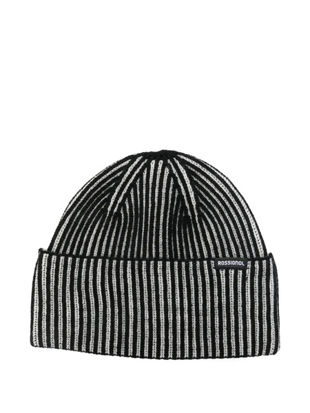  Rossignol Striped Beanie - Black 