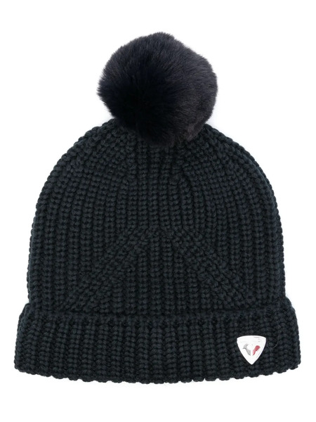  Rossignol Tara Pompom-detail Beanie - Blue 