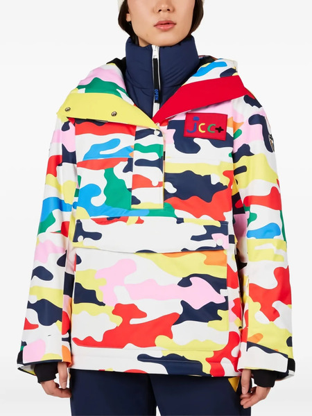  Rossignol X Jcc Camouflage-print Jacket - Red 