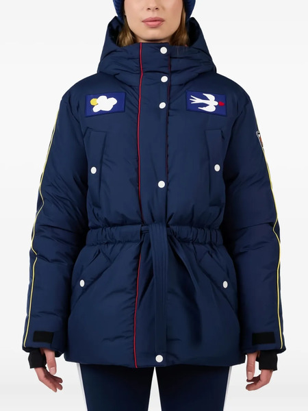  Rossignol X Jcc Patch-embellished Down Jacket - Blue 