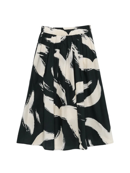  Rosso 35 Brushstroke Skirt - Neutrals 