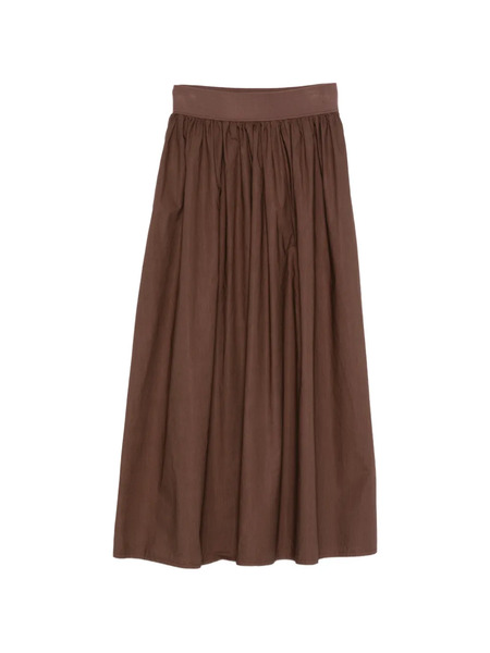 Rosso 35 Elasticated Midi Skirt - Brown 