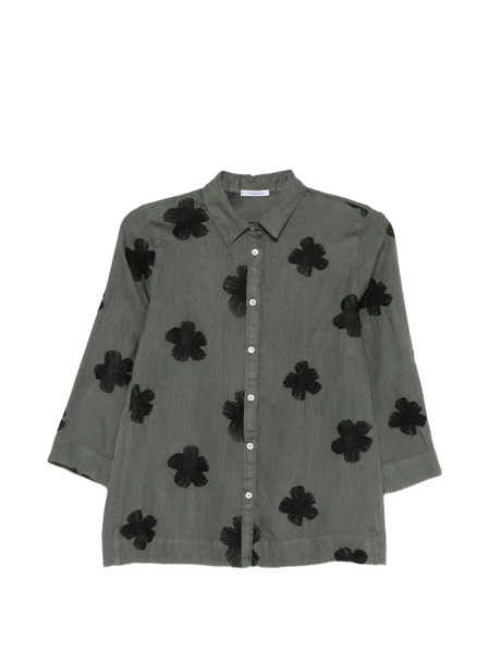  Rosso 35 Floral Shirt - Green 