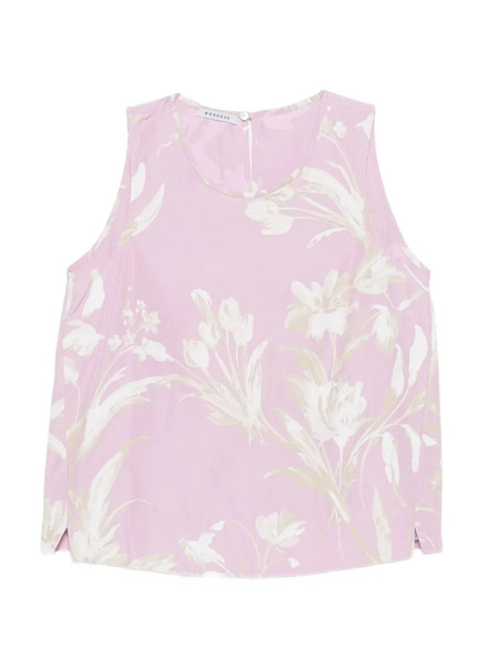  Rosso 35 Floral Top - Pink 