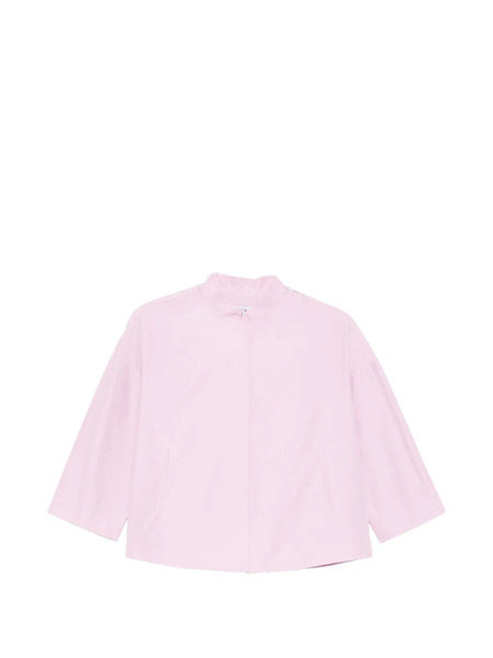  Rosso 35 Funnel-neck Jacket - Pink 