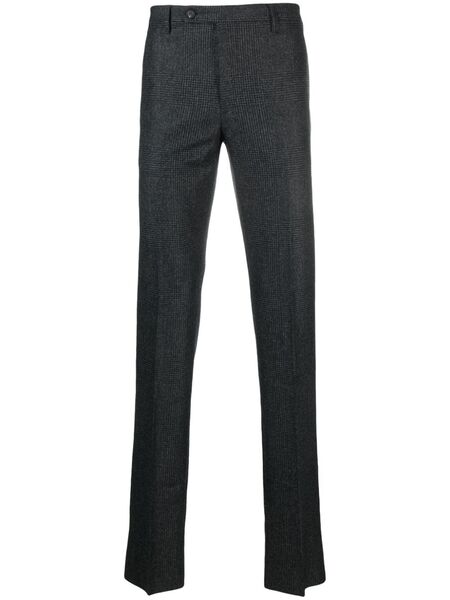  Rota Checked Tailored Trousers - Grey 