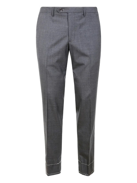  Rota Side-pocket Buttoned-pocket Pants - Grey 
