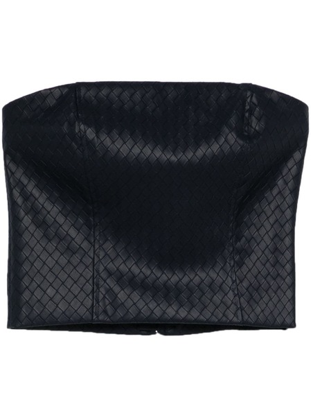 Rotate Birger Christensen Braided Top - Blue 