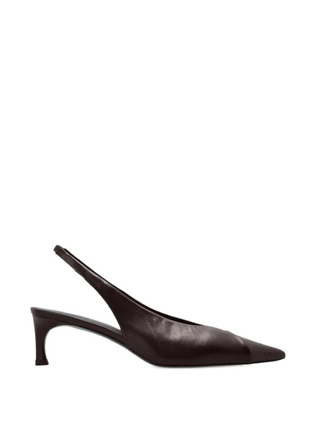 Rotate Birger Christensen Cap-toe Slingback Pumps - Brown 