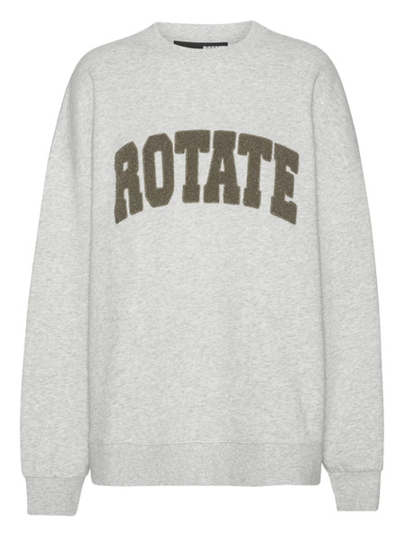  Rotate Birger Christensen Crew-neck Sweatshirt - Grey 