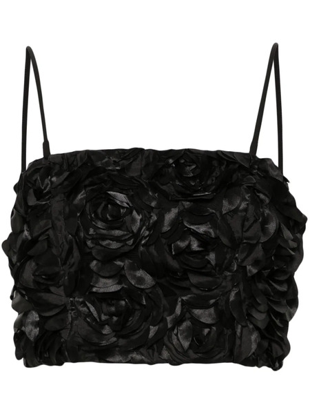  Rotate Birger Christensen Crop Top - Black 