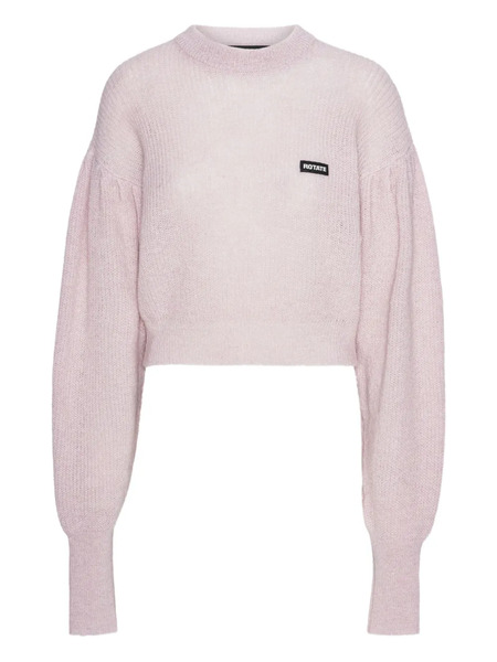  Rotate Birger Christensen Cropped Jumper - Pink 