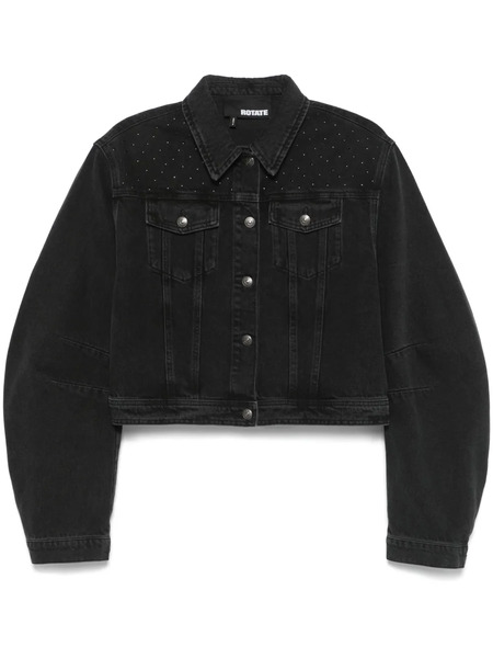  Rotate Birger Christensen Denim Jacket - Black 