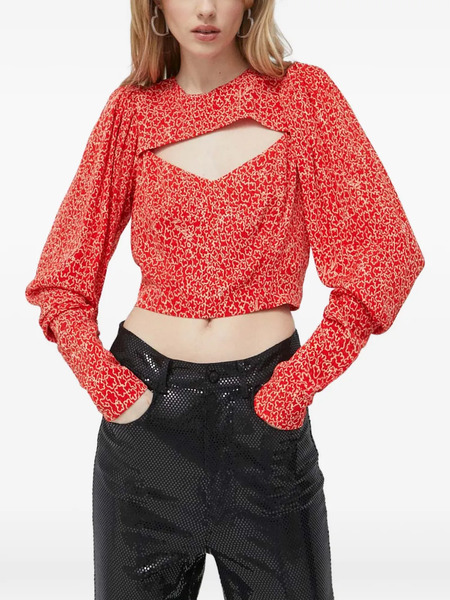 Rotate Birger Christensen Long-sleeves Top - Red 