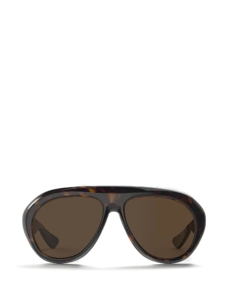  Rotate Birger Christensen Pilot-frame Sunglasses - Brown 