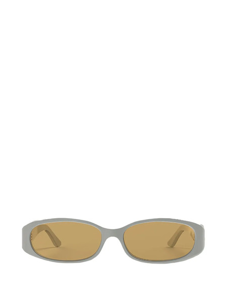  Rotate Birger Christensen Rectangular Oval-frame Sunglasses - White 