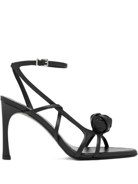  Rotate Birger Christensen Rosette Strap Sandals - Black 